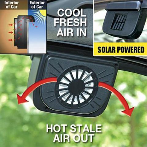 Solar Car Cooling Fans