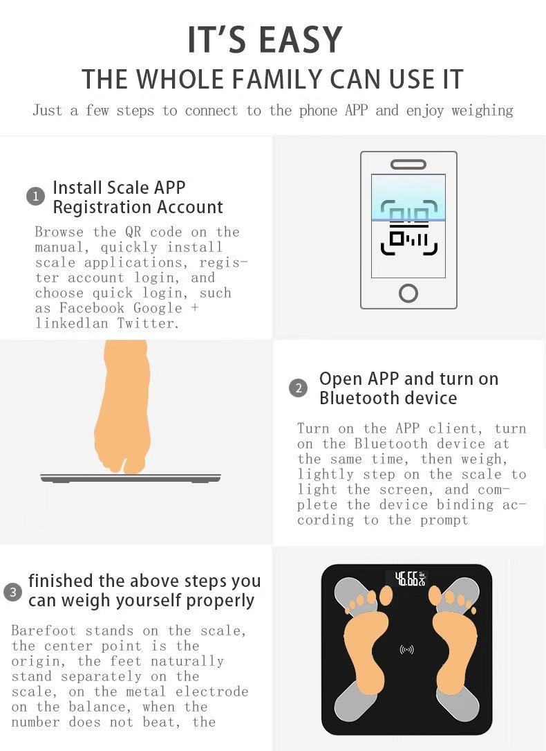 One-Stop Health Tracking Body Scale