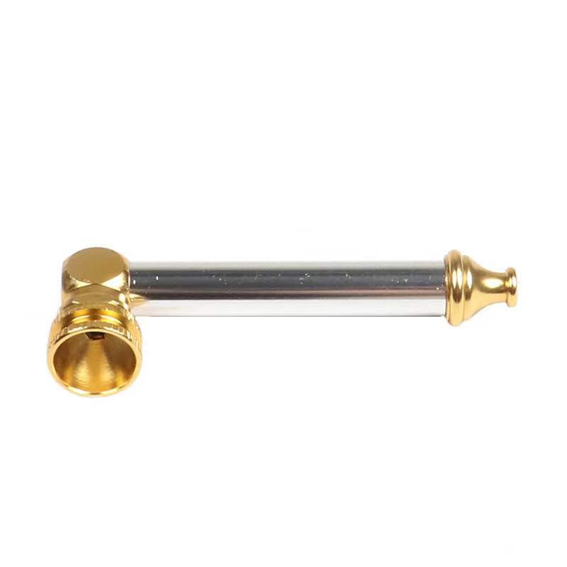 Free shipping-Brass Smoking Solid Tobacco Pipe