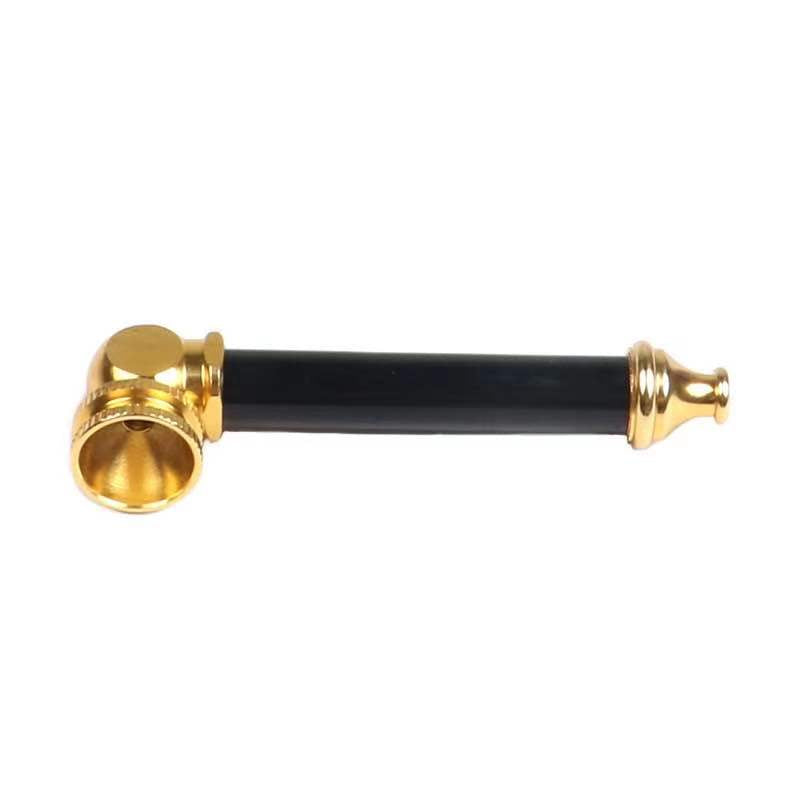 Free shipping-Brass Smoking Solid Tobacco Pipe