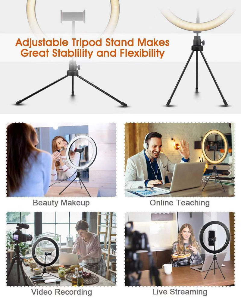 EXTRA SAVING--10" Phone Selfie LED Ring Light with Stand