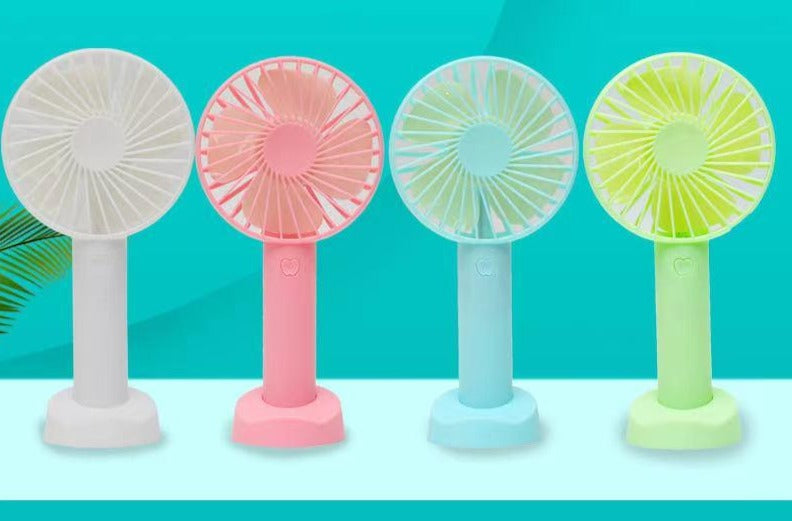 Free shipping-Portable Hand-held Desk Fan Cooler USB