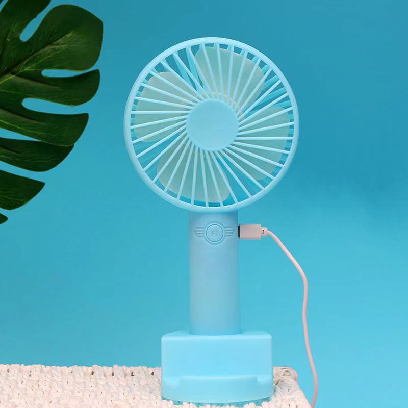 Free shipping-Portable Hand-held Desk Fan Cooler USB