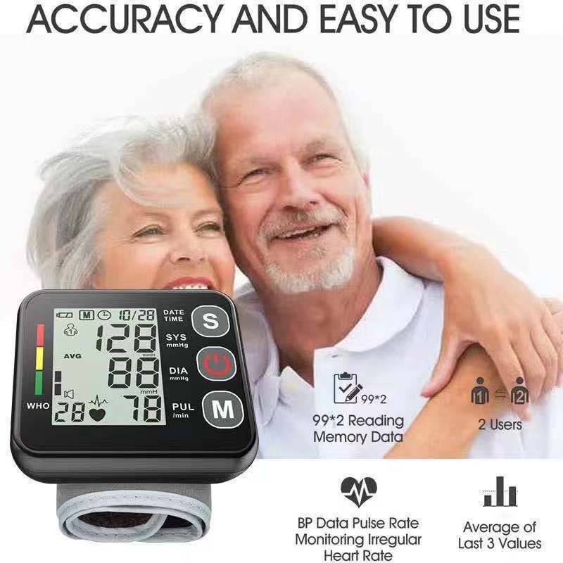 Blood Pressure Monitor Machine BP Cuff Automatic Digital Heart Rate