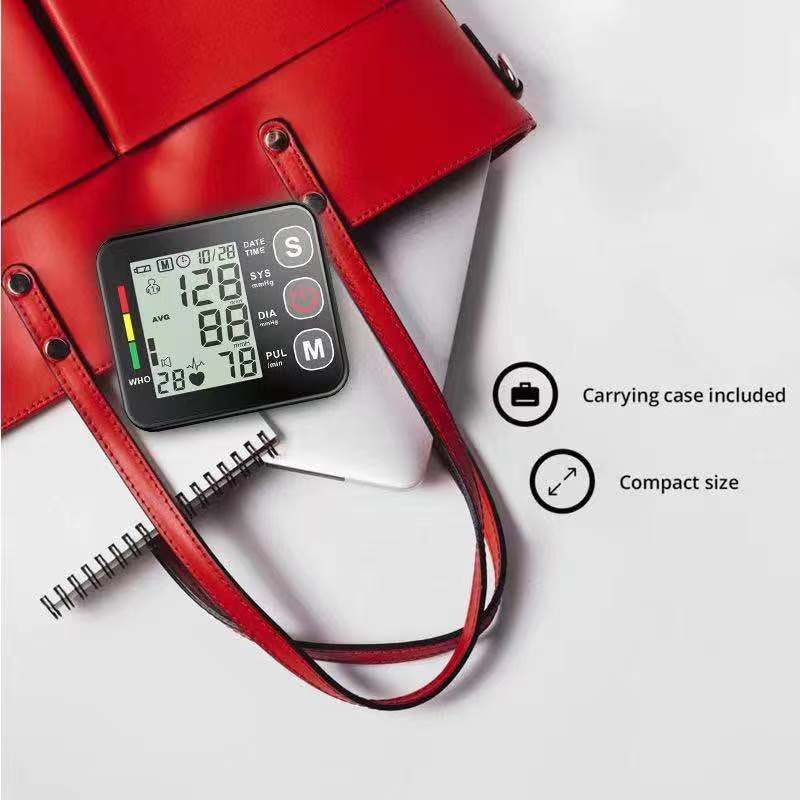 Blood Pressure Monitor Machine BP Cuff Automatic Digital Heart Rate