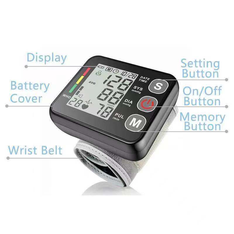 Blood Pressure Monitor Machine BP Cuff Automatic Digital Heart Rate