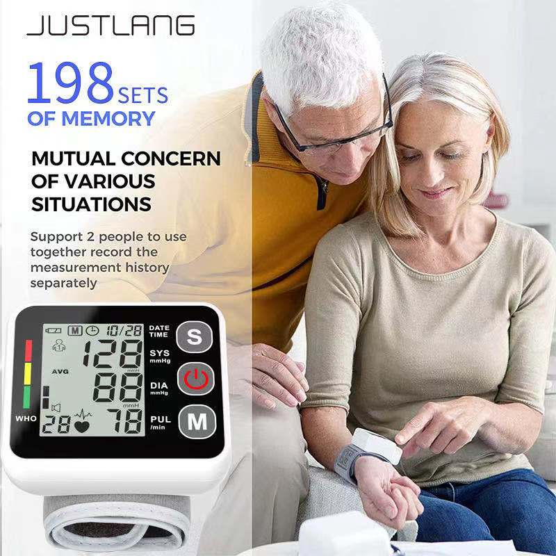 Blood Pressure Monitor Machine BP Cuff Automatic Digital Heart Rate