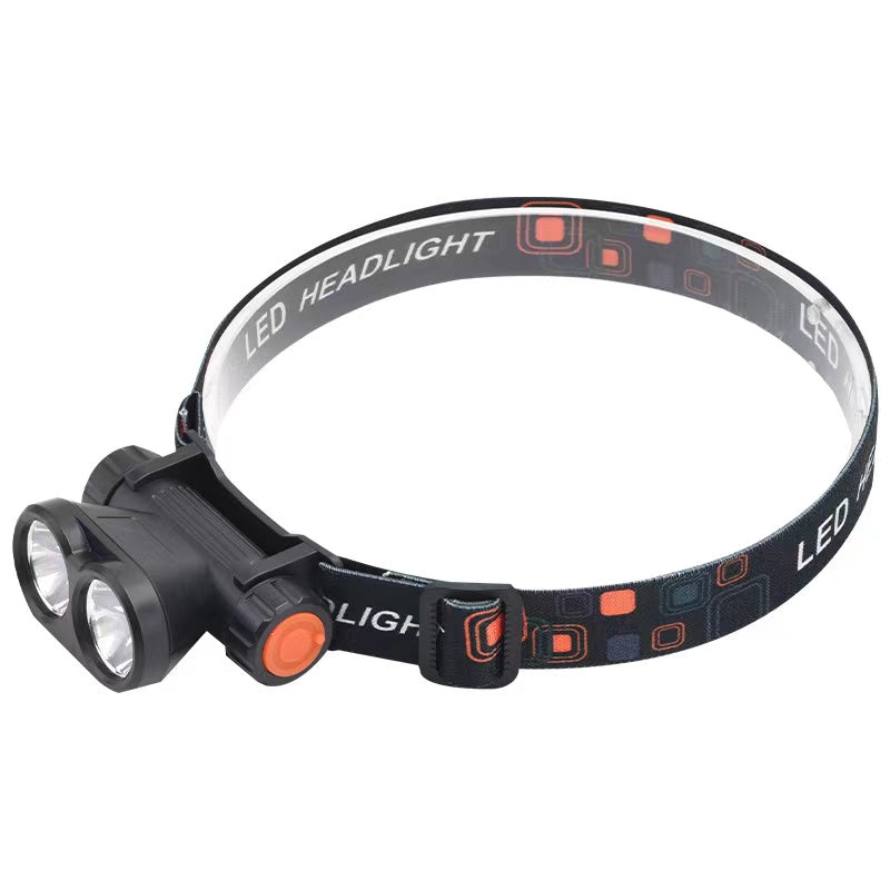 Rechargeable LED Headlamp Headlight Motion Sensor Head Torch