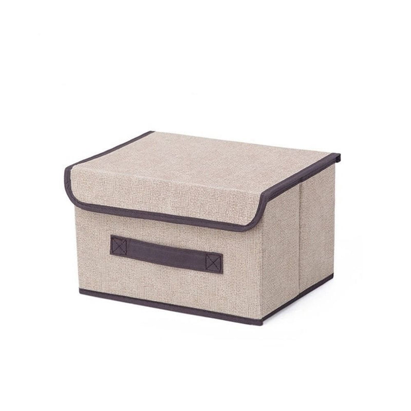 Dustproof Storage Box Foldable Large Storage Box with Lid Wardrobe Container (Big + Small))