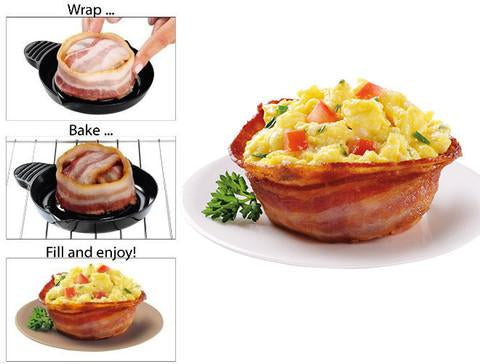 Free Shipping - 2x Perfect Bacon Bowl