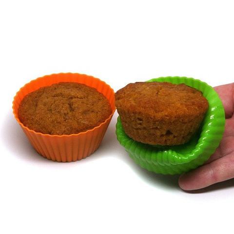 Free Shipping - Set of 24 Reusable Silicone Baking Cups