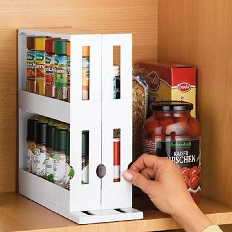 Store N More Swivel Spice Rack Holder