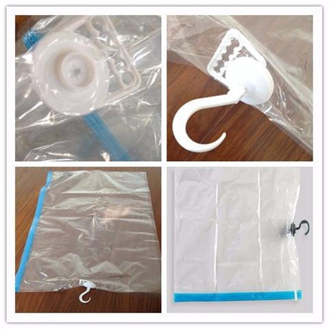 Free Shipping - Hanging vacuum clothes storage bags