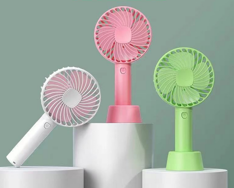 Free shipping-Portable Hand-held Desk Fan Cooler USB