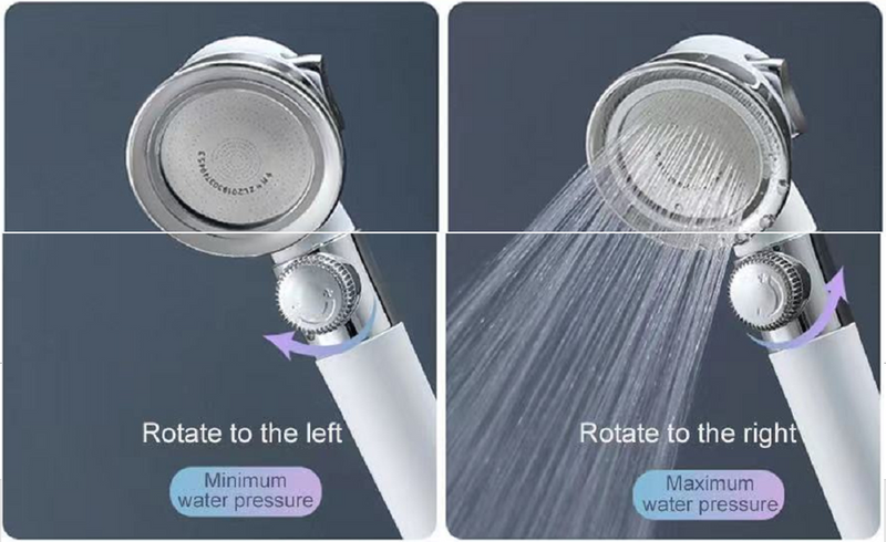 Pressurized Bath Shower Head Jetting Shower Head High Pressure Water