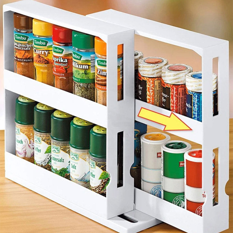 Store N More Swivel Spice Rack Holder