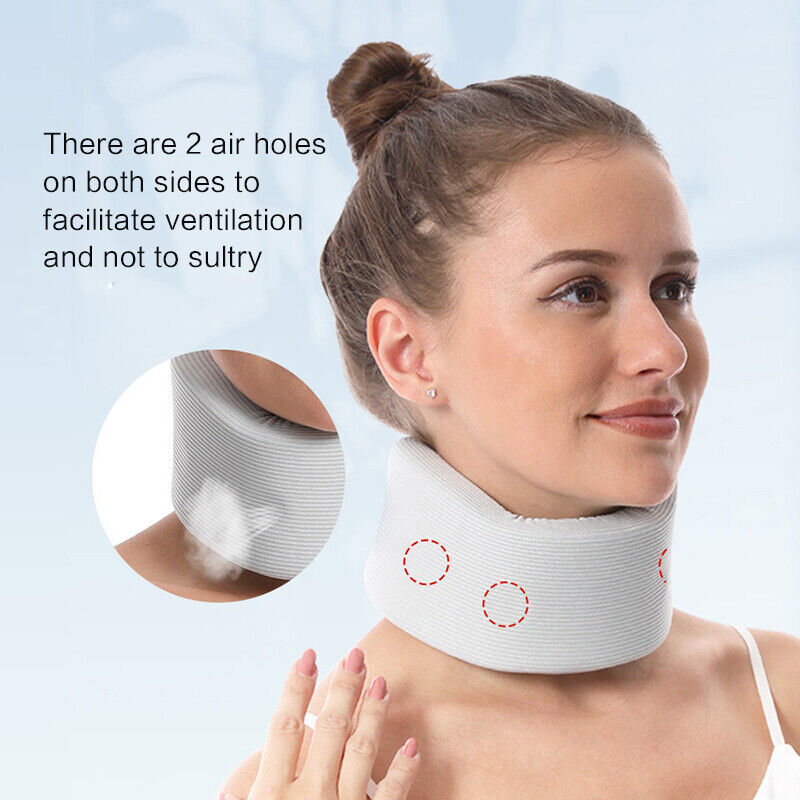 Soft Sponge Neck Support Pillowcase Cervical Collar Pain Traction Neck Guard