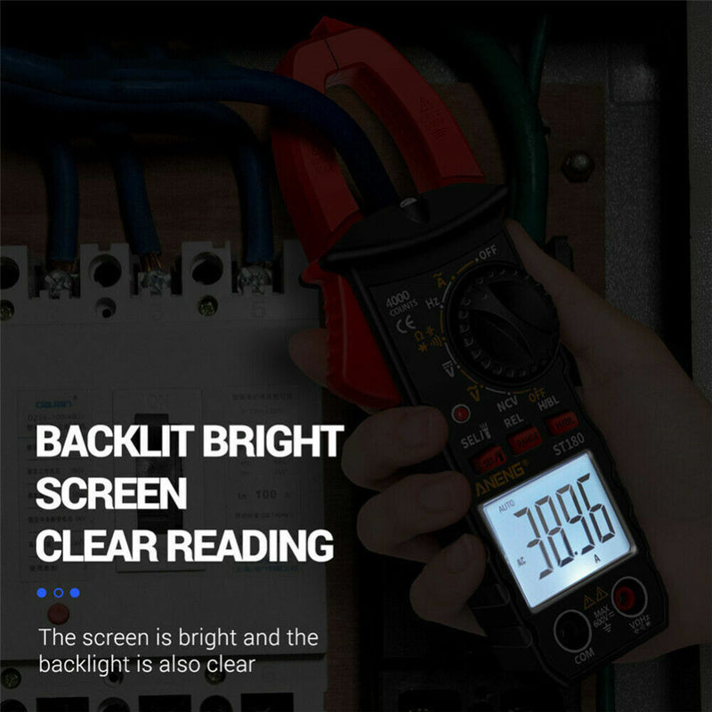 Clamp Meter Clamp Multimeter DC Clamp Meter Digital AC DC Current Clamp Meter