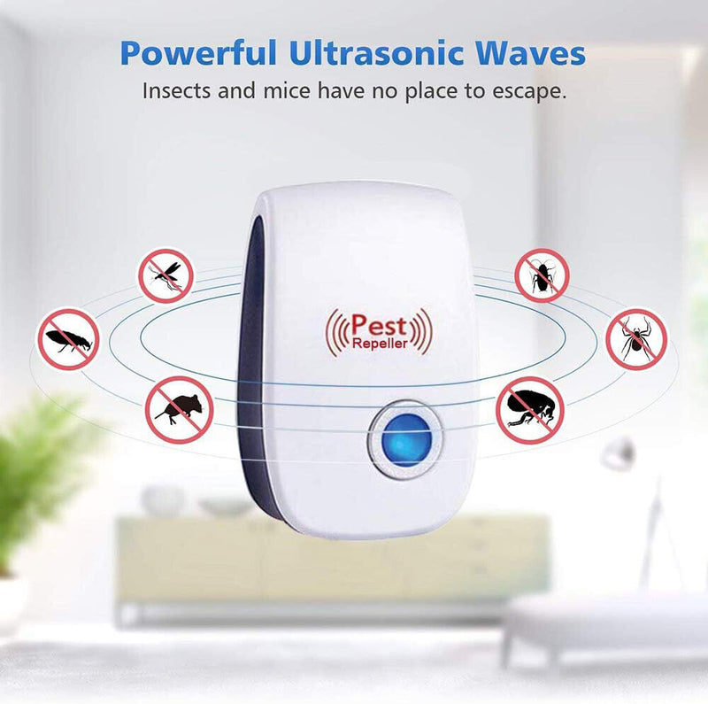 Ultrasonic Pest Repeller Electronic Reject Mouse Rat Mosquito Insect Control