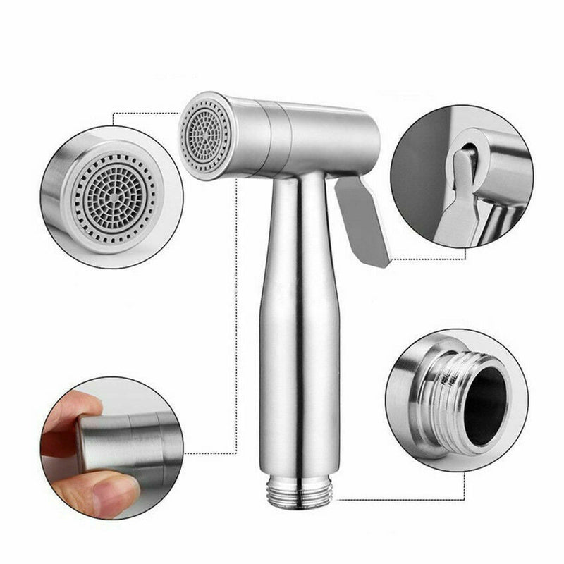 Stainless Handheld Bidet Sprayer Set