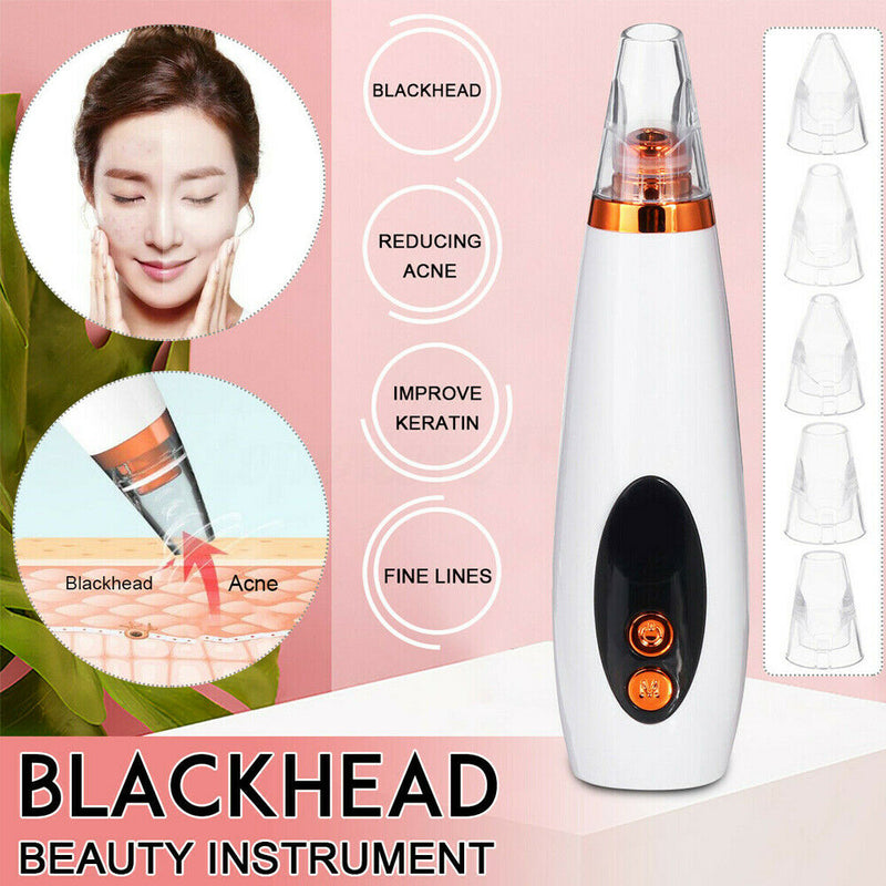 Free shipping-6 in 1 Electric Facial Blackhead Remover