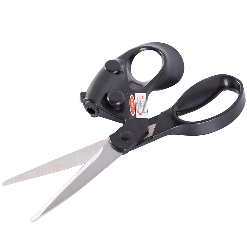 Laser Guided Sewing Scissors Positioning Straight Fast Cut Clothes