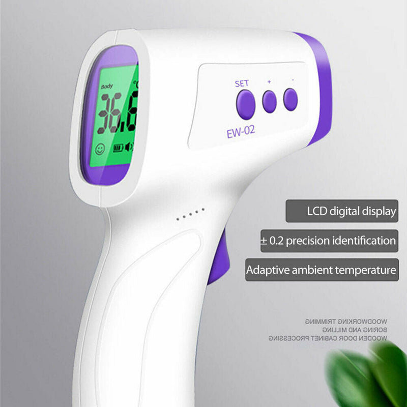 Thermometer Forehead Non-contact Infrared Temperature Digital Body Baby Adult