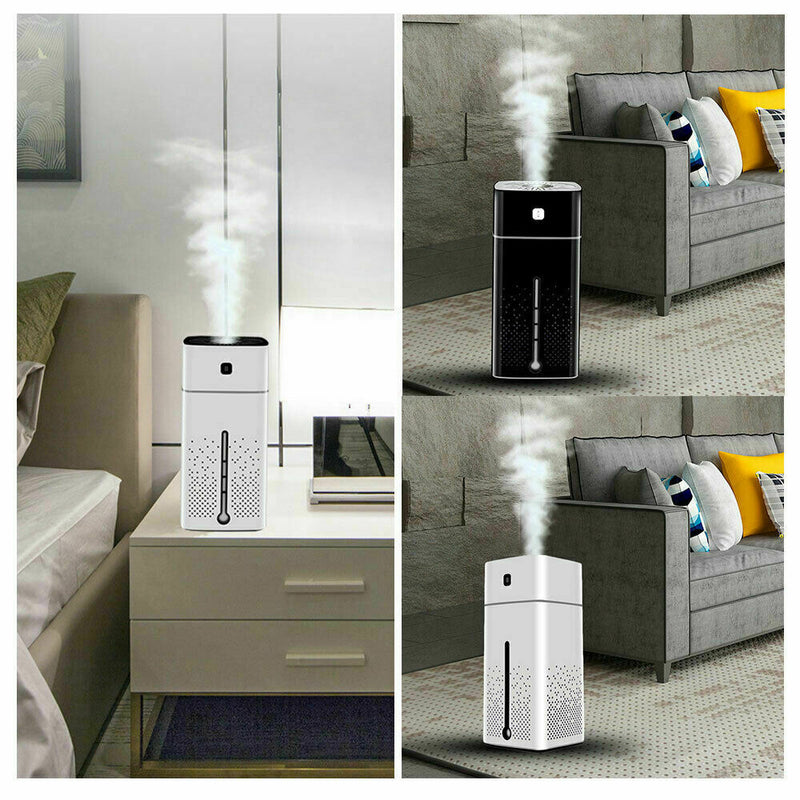 Ultrasonic Air Humidifier Purifier 1L