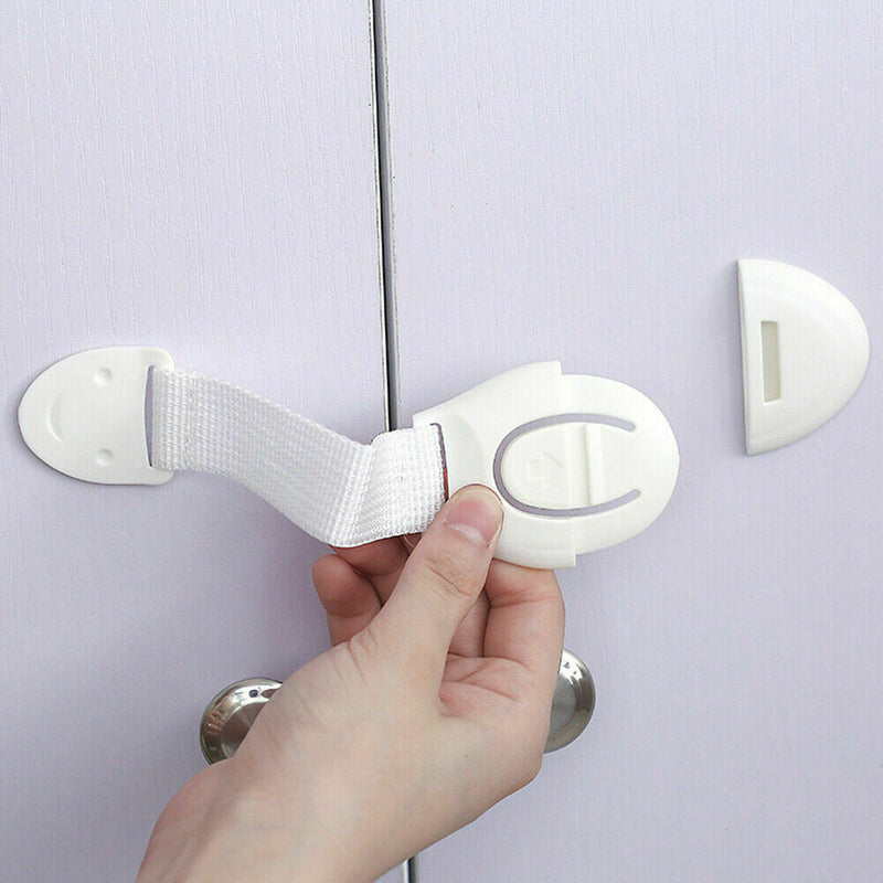 Free shipping-Baby Safety Locks Cabinet Adhesive Belt