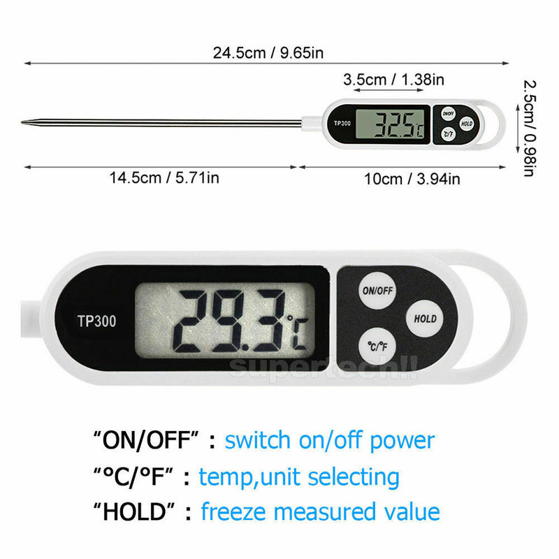 Digital Cooking Probe Thermometer