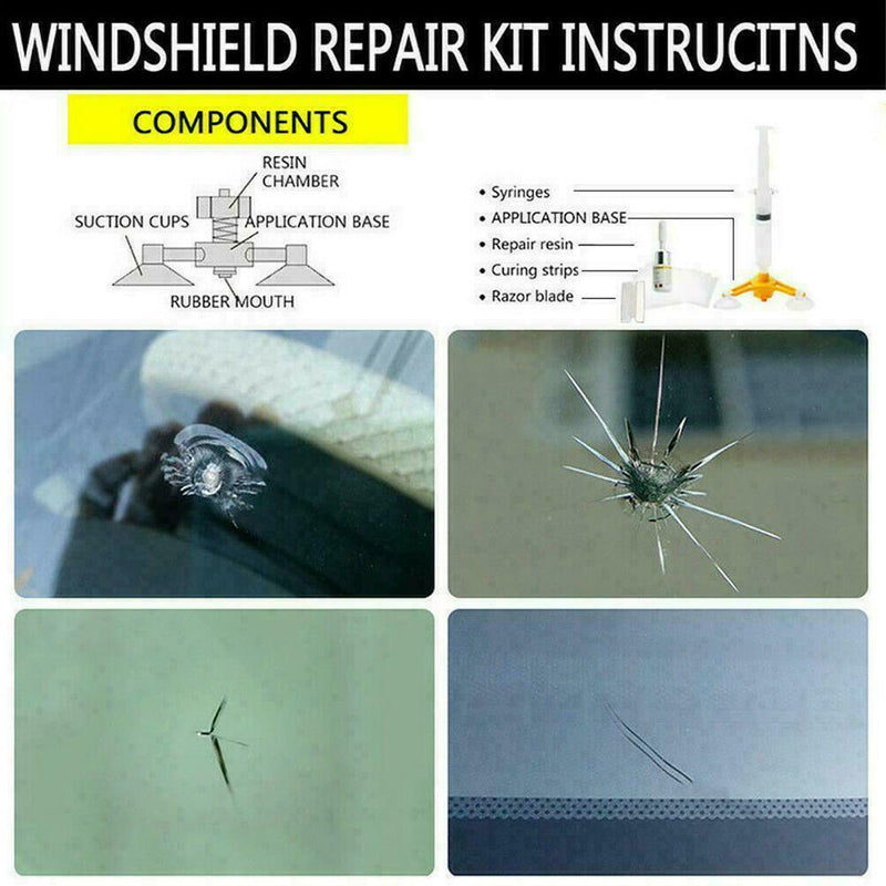 Windscreen Cracks Repair Kit