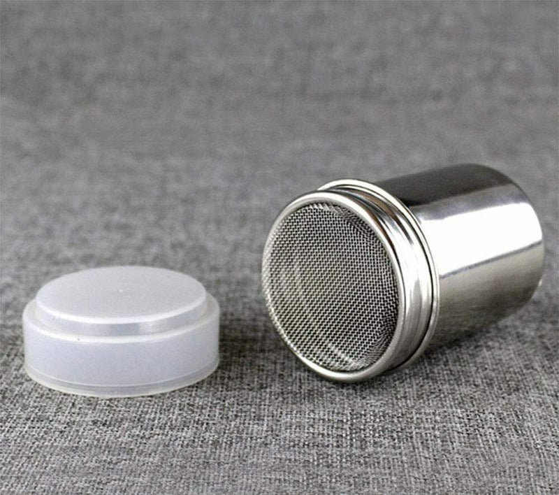 Stainless Icing Sugar Cocoa Coffee Shaker Flour Duster