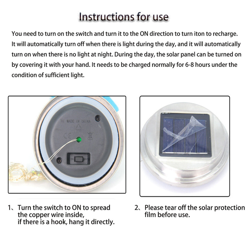 Solar Crack Round Ball Waterproof Lawn