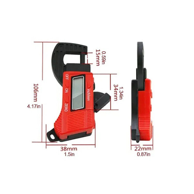 Electronic Thickness Gauge Mini Digital Thickness Gauge High Accuracy