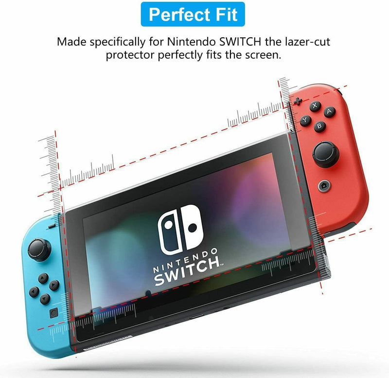 2x Nintendo Switch Glass Screen Protector