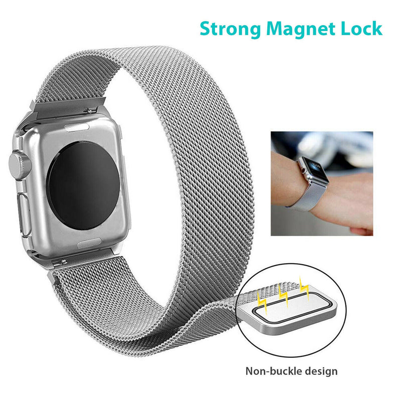 Free Shipping- For iWatch Magnetic Stainless Steel Strap