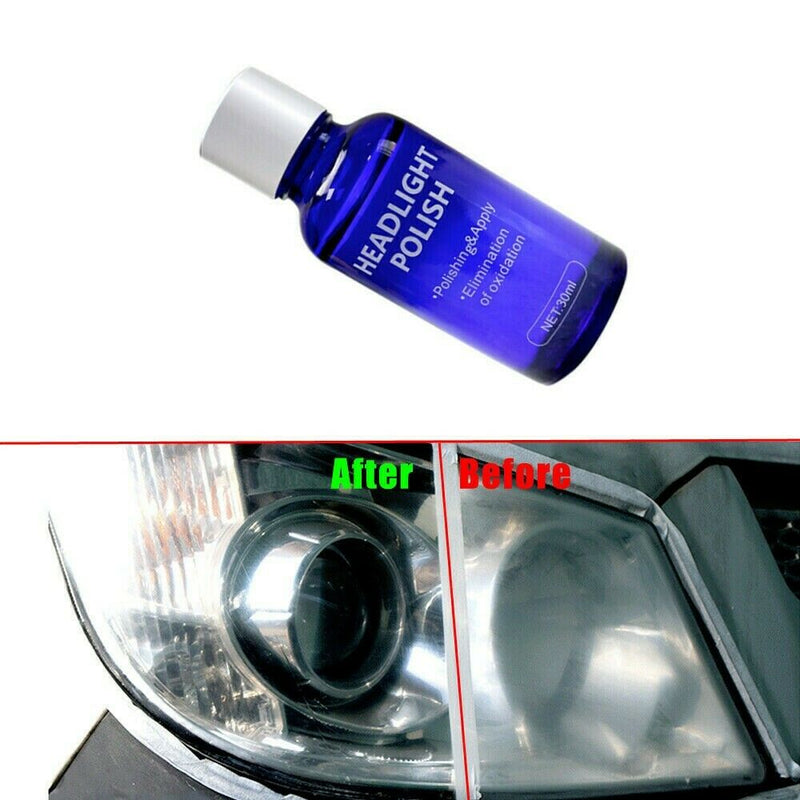 Car Headlight Restoration Kit Clear Lens