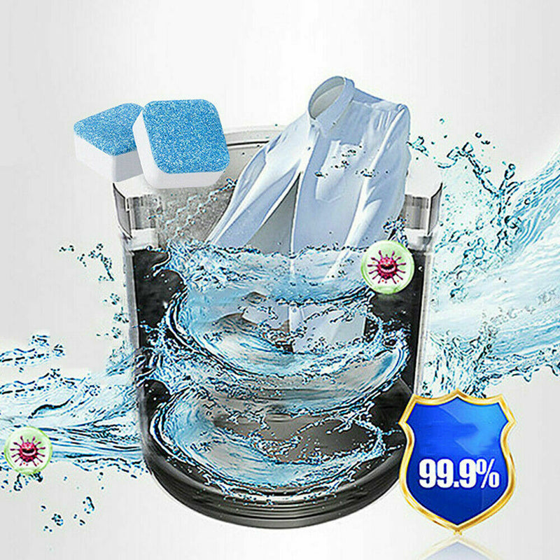 Deep Cleaning 12PCS Washing Machine Effervescent Cleaner