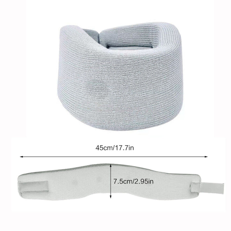 Soft Sponge Neck Support Pillowcase Cervical Collar Pain Traction Neck Guard