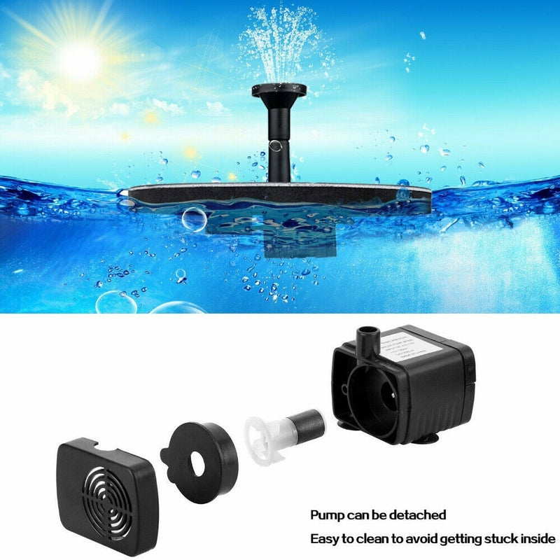 Submersible Solar Fountain Pond Pump