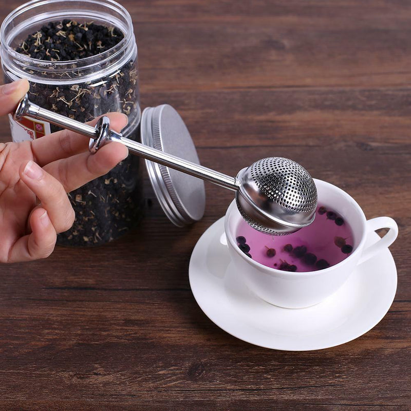 Stainless Steel Mesh Tea Ball Bag Infuser Filter Spice Leaf Strainer Diffuser