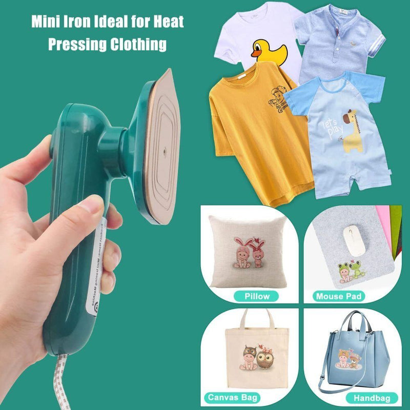 Steam Iron Garment Steamer for Clothes Handheld Portable Mini Electric Ironing