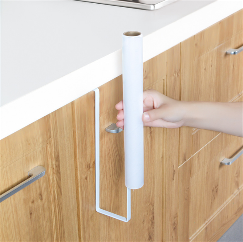 Metal Towel Roll Holder Hanging Rack