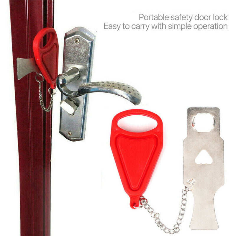 Portable Door Lock Travel Addalock Hotel Home Safe Lock For Safety Security