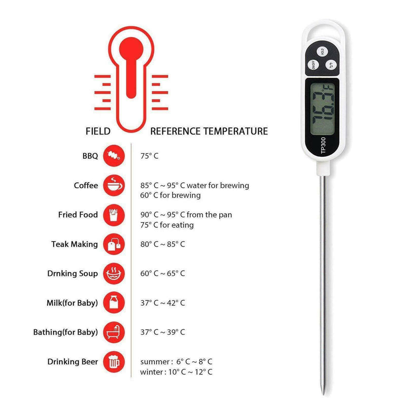 Digital Cooking Probe Thermometer