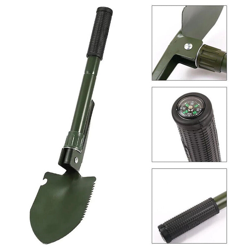 Multi-Tools Survival Folding Shovel Outdoor Garden Camping Hiking Spade Foldable