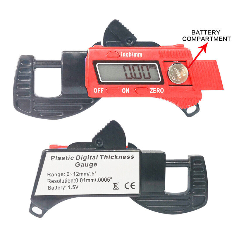 Electronic Thickness Gauge Mini Digital Thickness Gauge High Accuracy