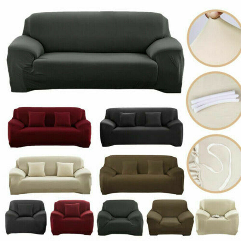 Free shipping-1/ 2/ 3 Seater Stretch Sofa Slipcover