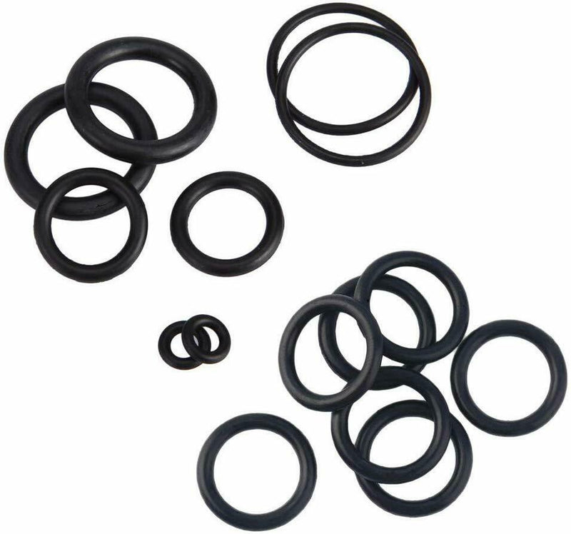 Free shipping-222pc 17 Size O - Ring Assortment Imperial / SAE Rubber Washer Kit