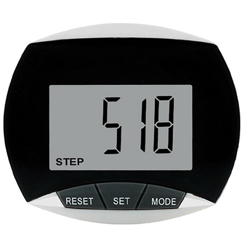 Pedometer Walking Step Counter with Battery Multi-functional LCD Display